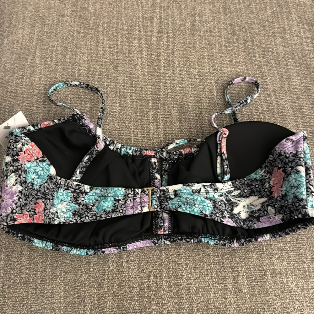 NEW Time & True Keyhole Bikini Top Size XL - Picture 5 of 7